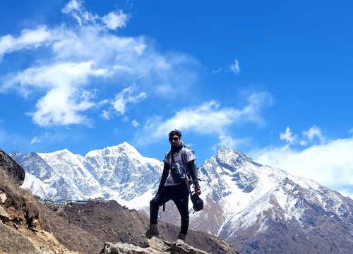 landing everest base camp